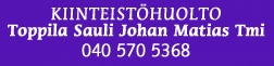Toppila Sauli Johan Matias Tmi logo